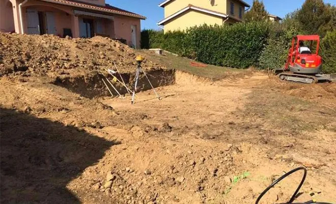 Travaux d'aménagement extérieur, Bourgoin-Jallieu, Martins Espaces Verts