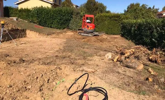 Travaux d'aménagement extérieur, Bourgoin-Jallieu, Martins Espaces Verts